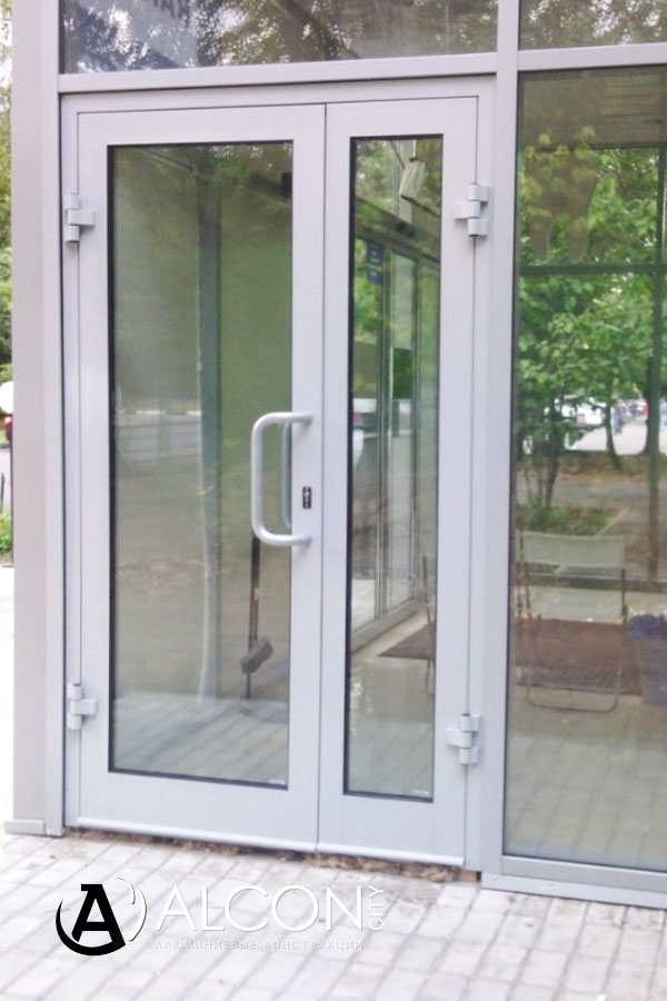 Алюминиевые входные двери в Москве