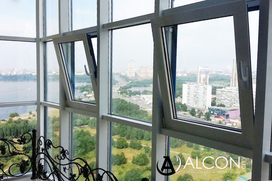 Холодные алюминиевые окна в Москве